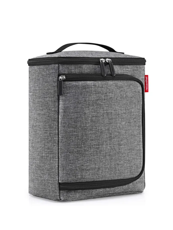 thermo coolerbox - Kühltasche 30 cm (twist powder blue) in twist silver