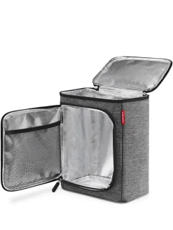 thermo coolerbox - Kühltasche 30 cm (twist powder blue) in twist silver