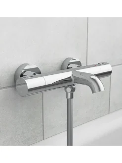 Thermostat-Wannenfüllarmatur ''Monza'' in Chrom