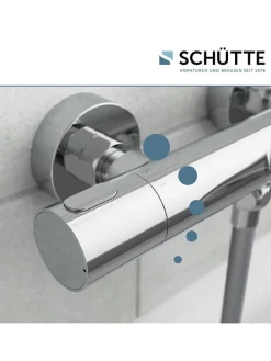 Thermostat-Wannenfüllarmatur ''Monza'' in Chrom