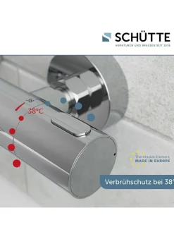 Thermostat-Wannenfüllarmatur ''Monza'' in Chrom