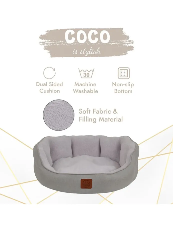 Tierbett ''Coco'' in Grau