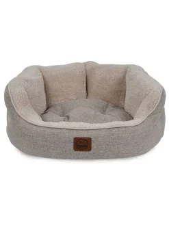 Tierbett ''Coco'' in Grau/ Beige