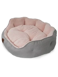 Tierbett ''Coco'' in Grau/ Rosa
