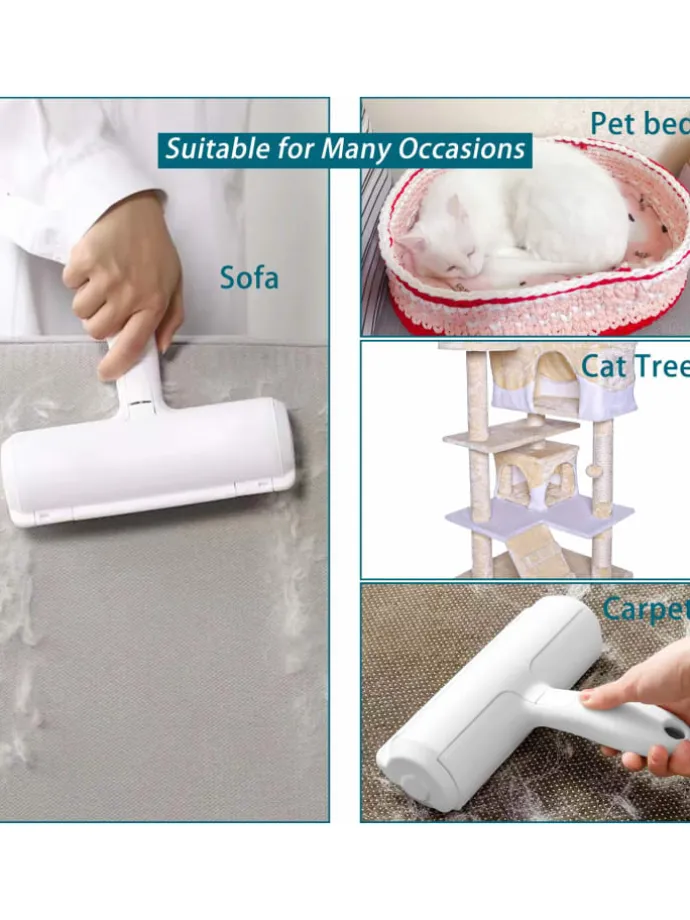 Tierhaarentferner in Blau