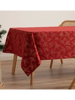 Tischdecke "Holly" in Rot