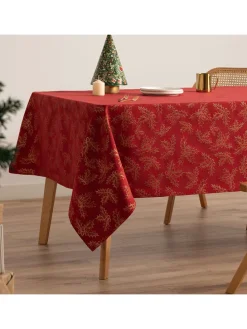 Tischdecke "Holly" in Rot
