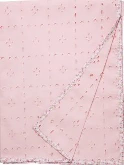 Tischdecke in Rosa - (L)180 x (B)135 cm