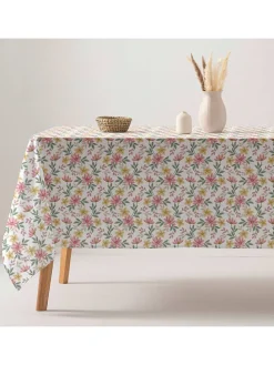 Tischdecke "Levantia" in Rosa/ Gelb/ Grün