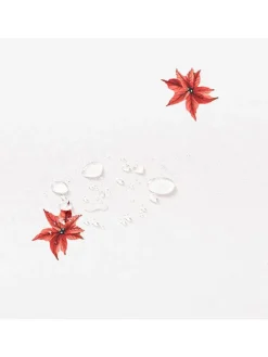 Tischdecke "Roven" in Weiß/ Grün/ Rot