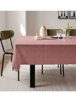 Tischdecke "Smooth Indra" in Rosa