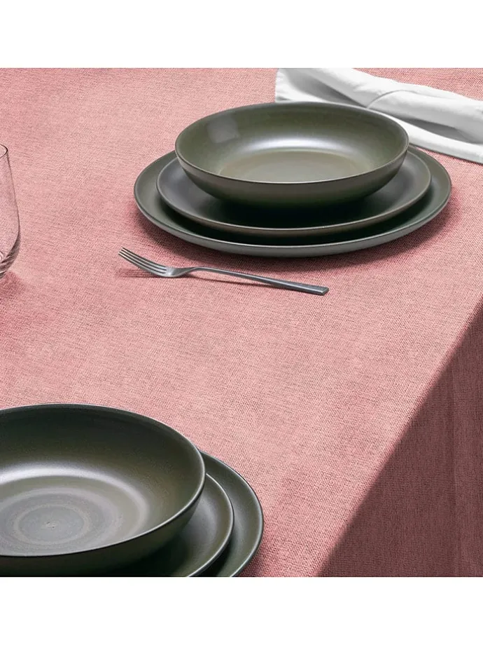 Tischdecke "Smooth Indra" in Rosa