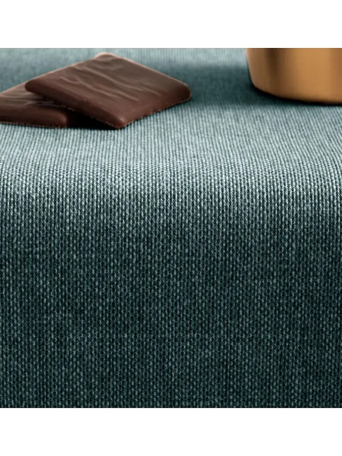 Tischdecke "Smooth Sena" in Petrol