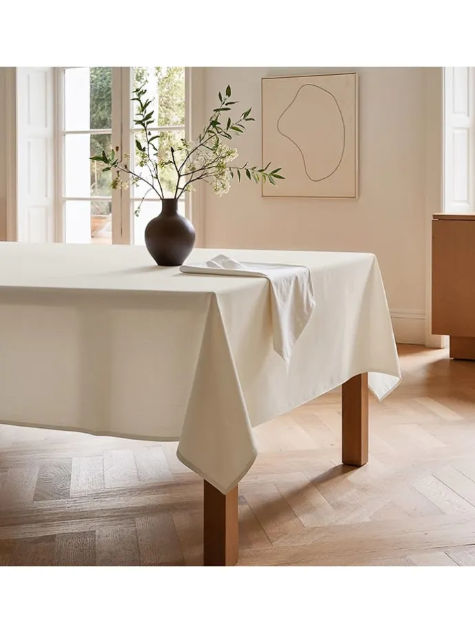 Tischdecke "Zen" in Creme