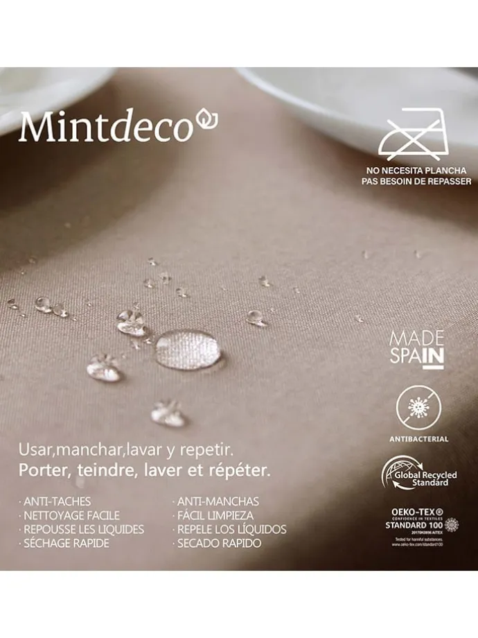 Tischdecke "Zen" in Creme