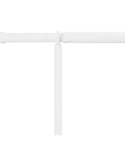 Tisch-Dekorationsgestell in Weiß - (B)250 x (H)90 x (T)4 cm