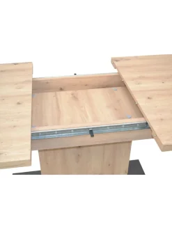 Tischgruppe- 5teilig Benjamin in Stühle grau