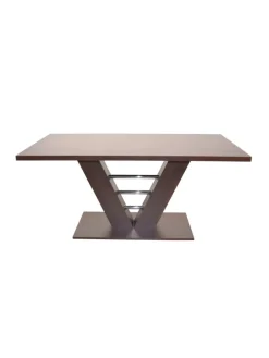 Tischgruppe- 5teilig Madrid in schwarz