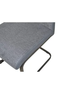 Tischgruppe- 5teilig Napoli in anthrazit