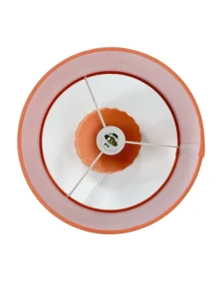 Tischlampe in Terracotta - (H)42 x Ø 23 cm