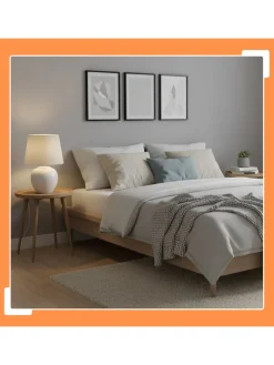 Tischlampe in Weiß/ Creme - (H)45 x Ø 30 cm