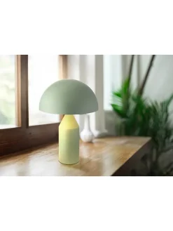 Tischleuchte ''Atoma'' in Grün - (H)39 x Ø 28 cm
