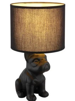 Tischleuchte ''Dogo'' in Schwarz - (B)23,3 x (H)40 x (T)22 cm