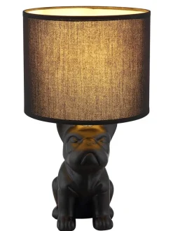 Tischleuchte ''Dogo'' in Schwarz - (B)23,3 x (H)40 x (T)22 cm