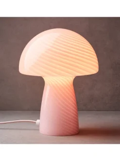 Tischleuchte FUNGI TOWN in Rosa