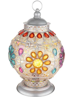 Tischleuchte in Bunt - (H)39,5 x Ø 27 cm