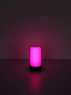 Tischleuchte in Farbwechsel - (H)18,8 x Ø 10 cm