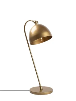 Tischleuchte in Gold - (H)54 x Ø 18 cm