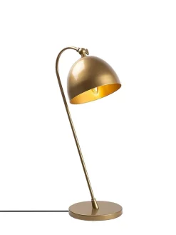 Tischleuchte in Gold - (H)54 x Ø 18 cm