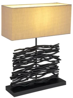 Tischleuchte "JAMIE" in black