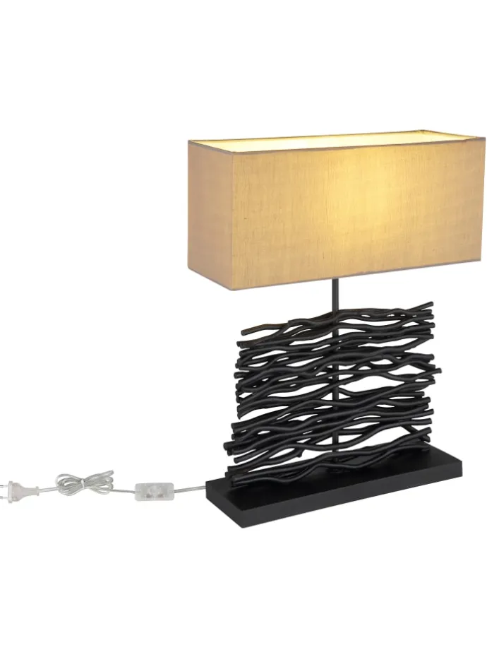 Tischleuchte "JAMIE" in black