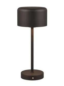 Tischleuchte JEFF in schwarz matt