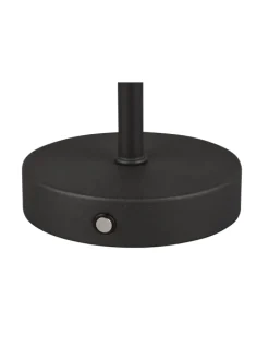 Tischleuchte JEFF in schwarz matt