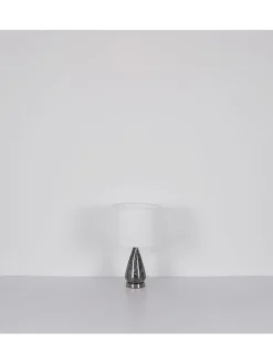 Tischleuchte ''Kisa'' in Grau - (H)54 x Ø 35 cm