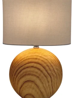 Tischleuchte "Woody" in Weiß