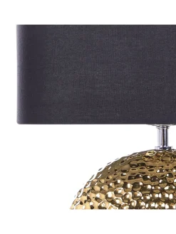 Tischleuchten NASVA in Gold/Schwarz - (W) 35 x (H) 51 x (L) 35 cm