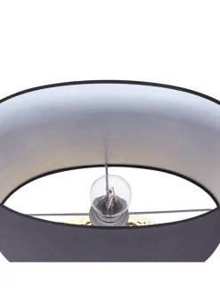 Tischleuchten NASVA in Gold/Schwarz - (W) 35 x (H) 51 x (L) 35 cm