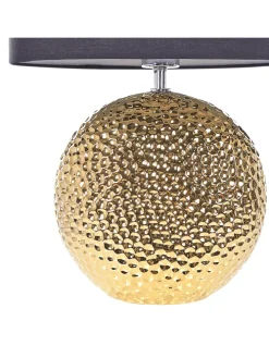 Tischleuchten NASVA in Gold/Schwarz - (W) 35 x (H) 51 x (L) 35 cm