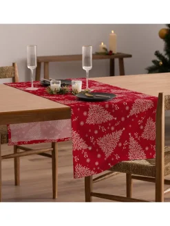 Tischläufer "Christmas Bethlem" in Rot