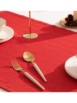 Tischläufer "Christmas Evolet" in Rot