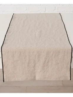 Tischläufer ''Janea'' in Beige - (L)141,2 x (B)40,6 cm