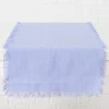 Tischläufer "Lenea" in Hellblau - (L)140 x (B)40 cm