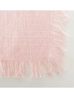 Tischläufer "Lenea" in Rosa - (L)140 x (B)40 cm