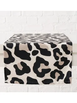 Tischläufer "Leony" in Creme/ Beige/ Schwarz - (L)140 x (B)40 cm