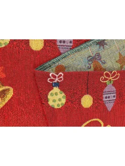 Tischläufer "Magical" in Rot - (L)183 x (B)33 cm