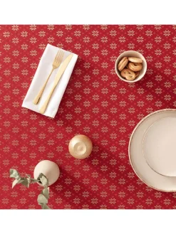 Tischläufer ''Merry Christmas'' in Rot